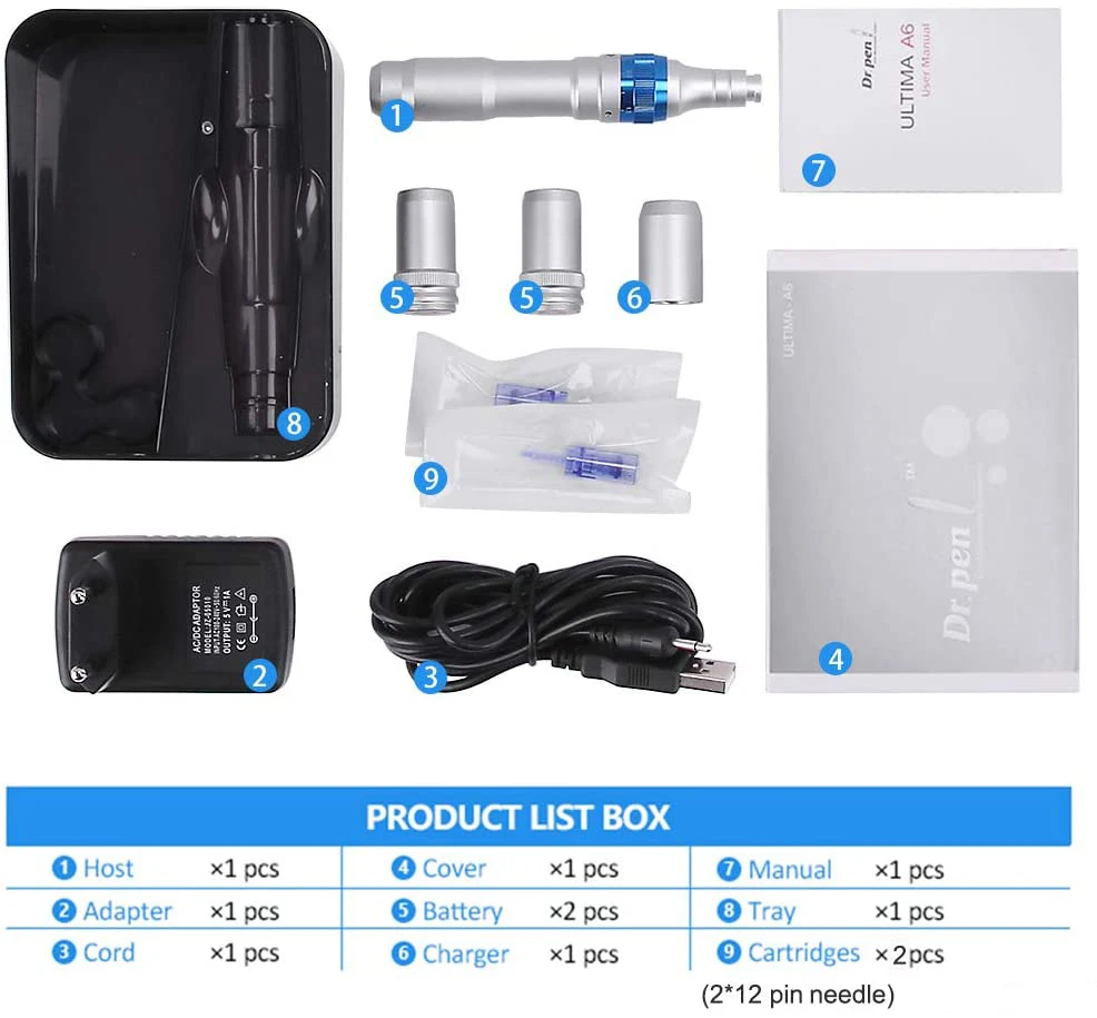Dr Pen Ultima A6 Derma Microneedling-System für das Gesicht – Bild 2