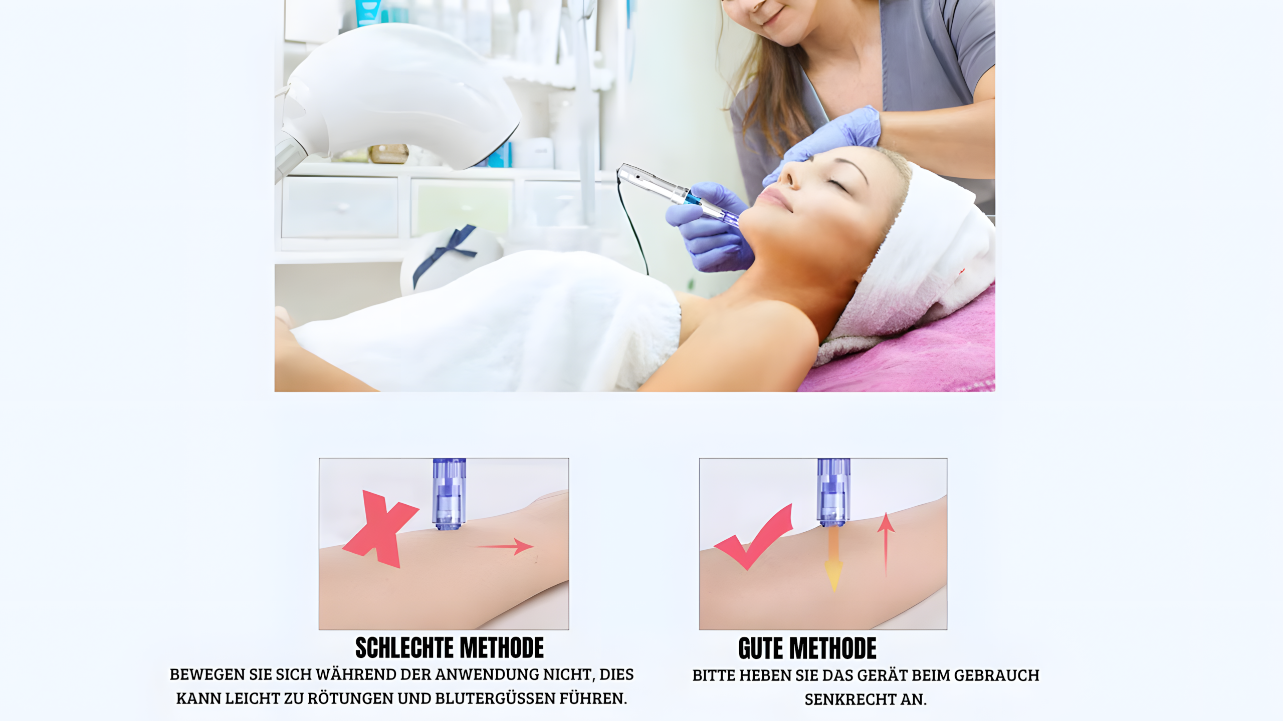 Dr Pen Ultima A6 Derma Microneedling-System für das Gesicht – Bild 6